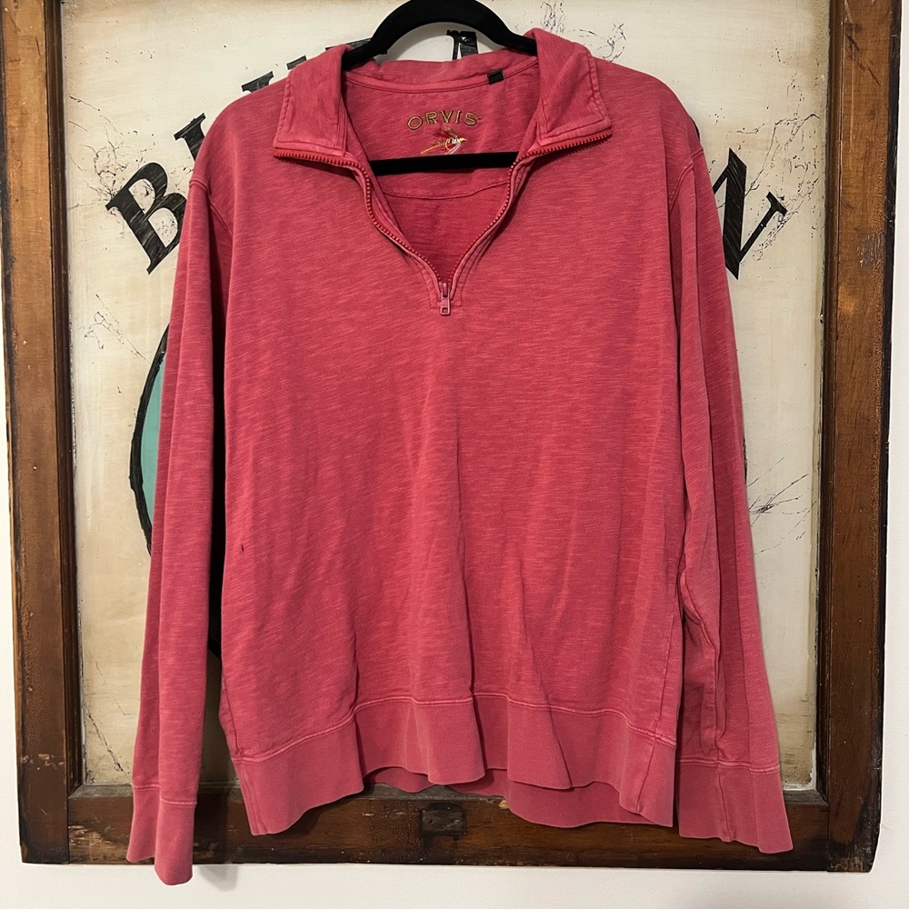 Orvis Quarter Zip Pullover - image 1